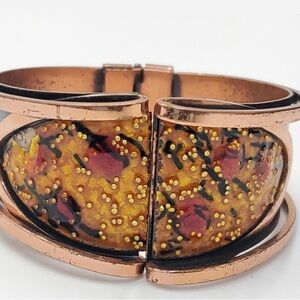 Vintage Women's Renoir copper cuff Bracelet hinged